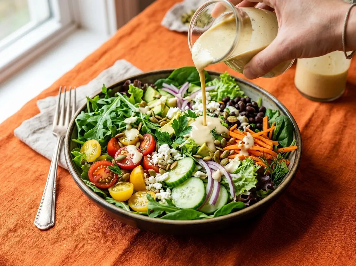 Healthy salad bowl option